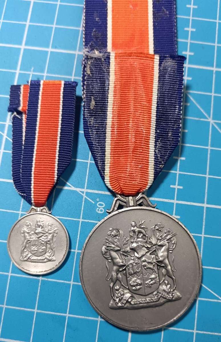 Full Size plus Miniature The Cadet Corps Medals - Numbered