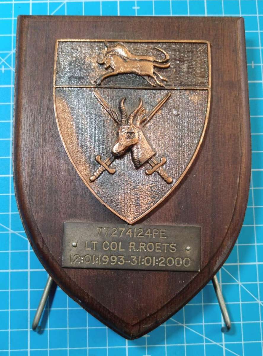 SADF - Natal Command HQ Commemorative Plaque