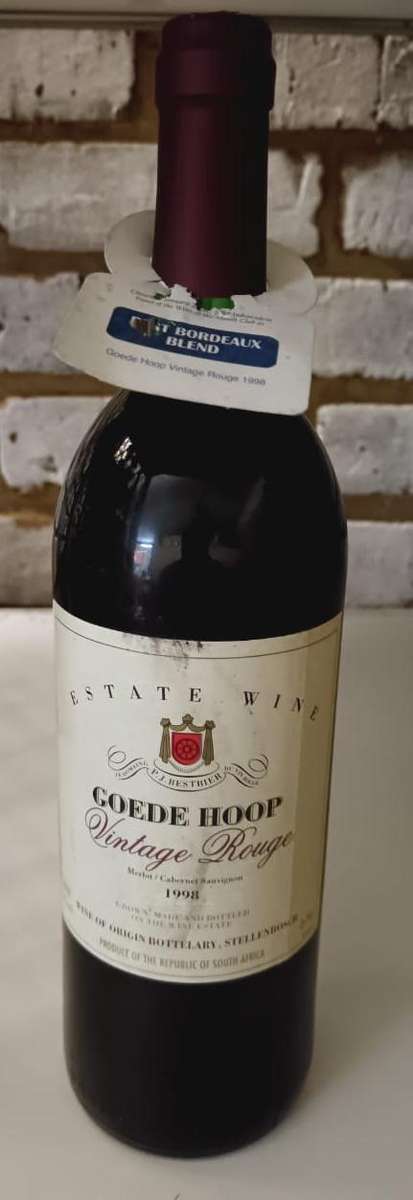 1998 Goede Hoop Vintage Rouge Merlot