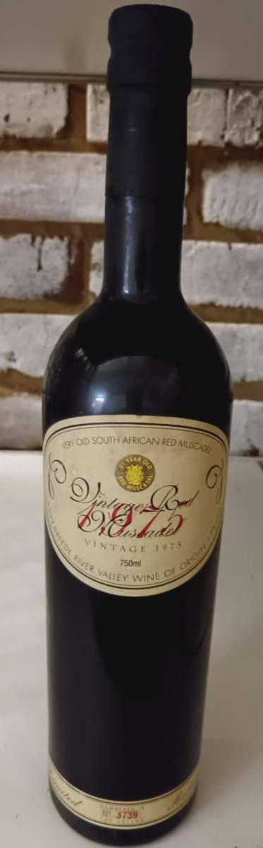 Very old South African Red Muscadel - Vintage 1975
