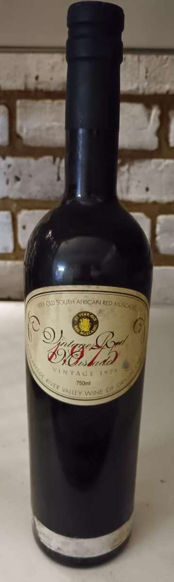 Very old South African Red Muscadel - Vintage 1975