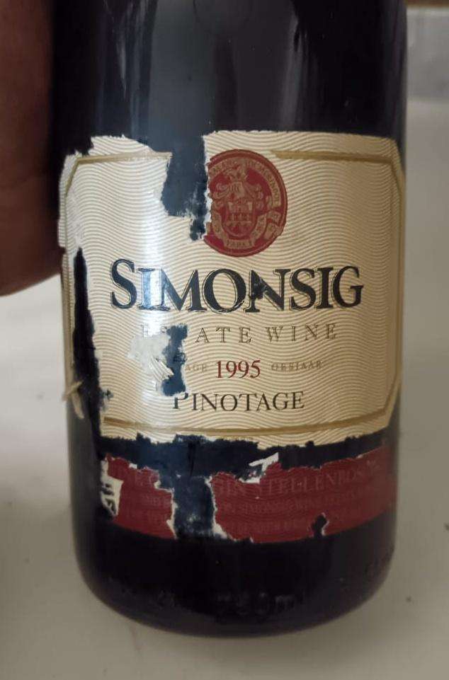 Vintage 1995 Simonsig Pinotage