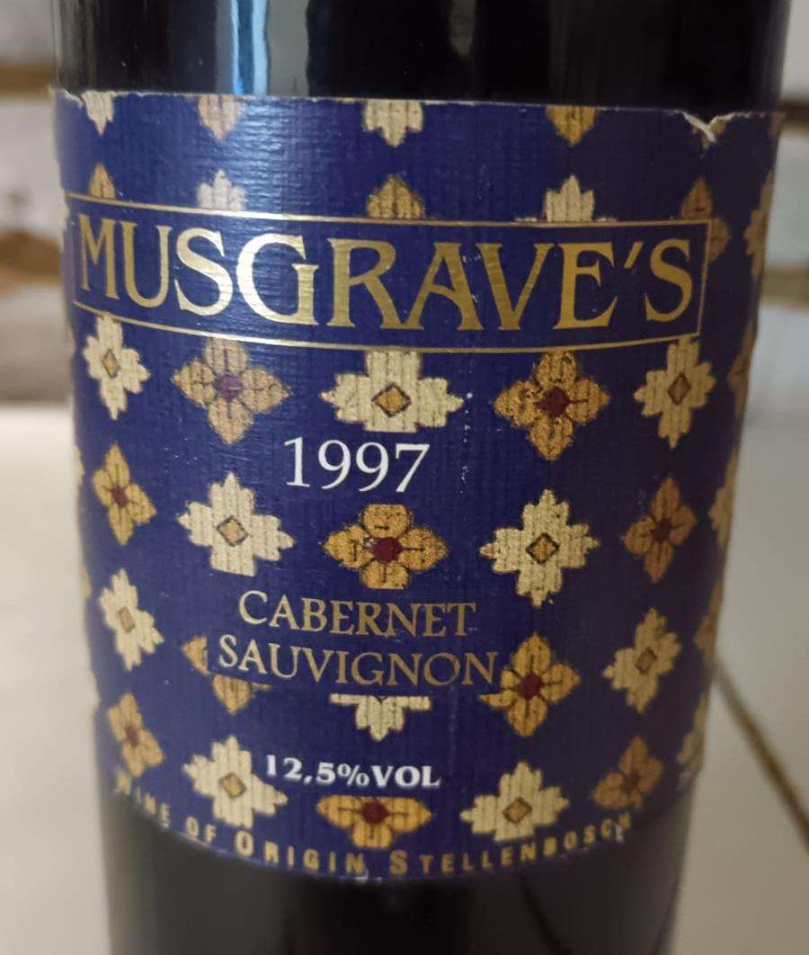 1997 Musgraves Cabarnet Sauvignon