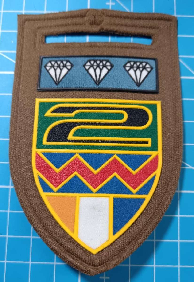 SADF - 2 SA Infantry Tupper Flash