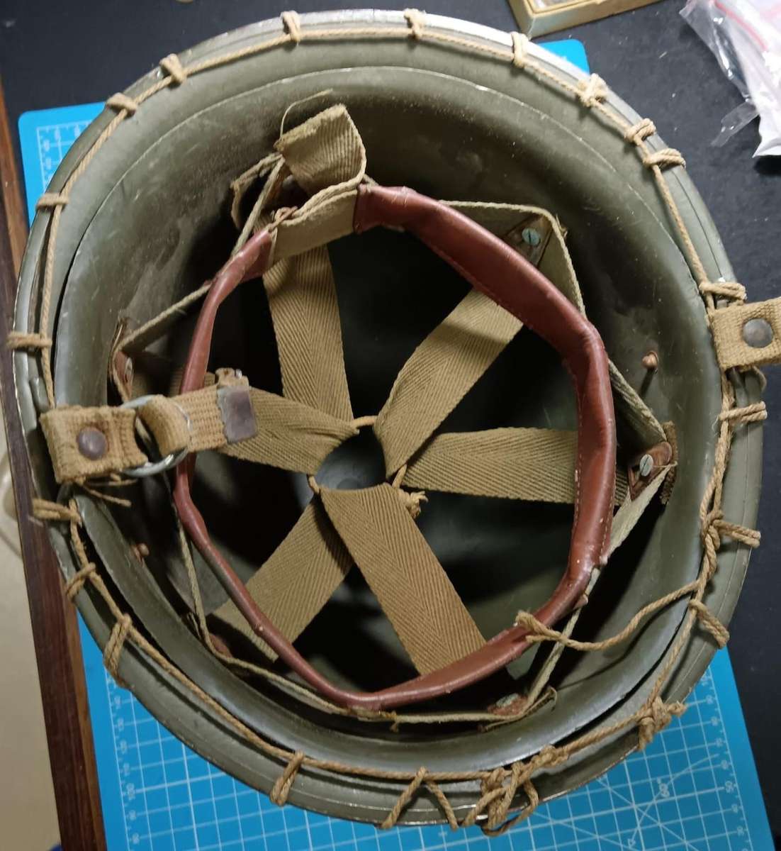 SADF - Complete Army Helmet ( Staalkdak )