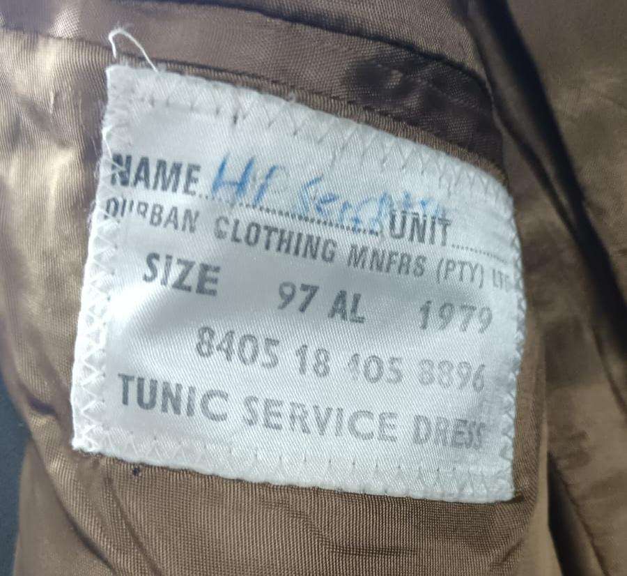 SADF - Infantry Step out Jacket