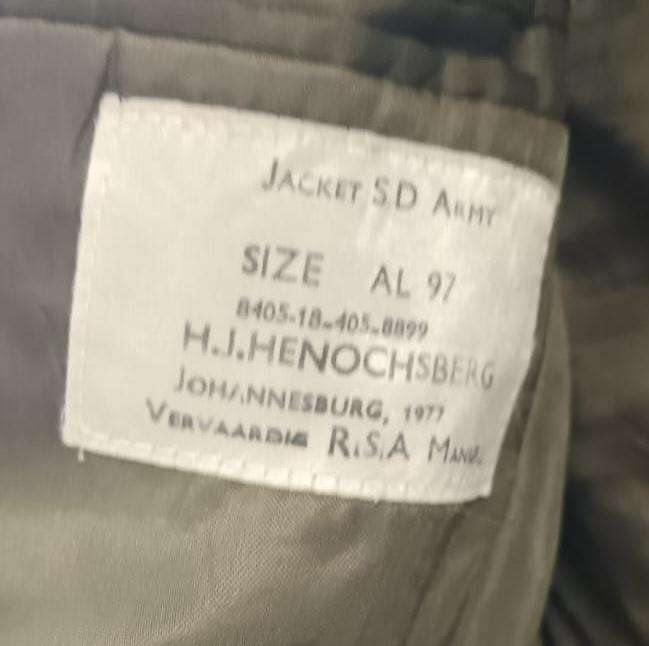 SADF - Commando Step out Jacket