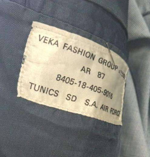 SADF - Air Force Step Out Tunic with Insignia