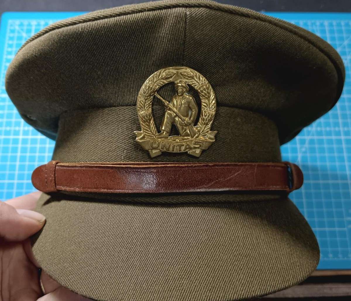 SADF - Commando Peak Cap ( Excellent Condition )