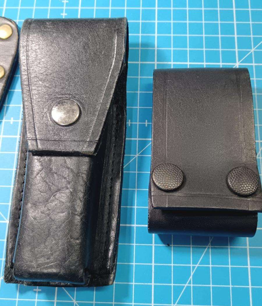 Black Gun Holster and Pouch Lot ( Pristine Condition )