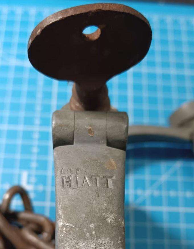 Vintage Leg/Arm Shackles with Key