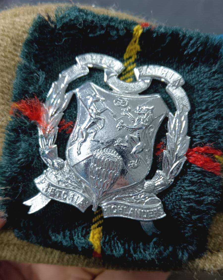 SADF - Pretoria Highlanders Tam O'Shanter