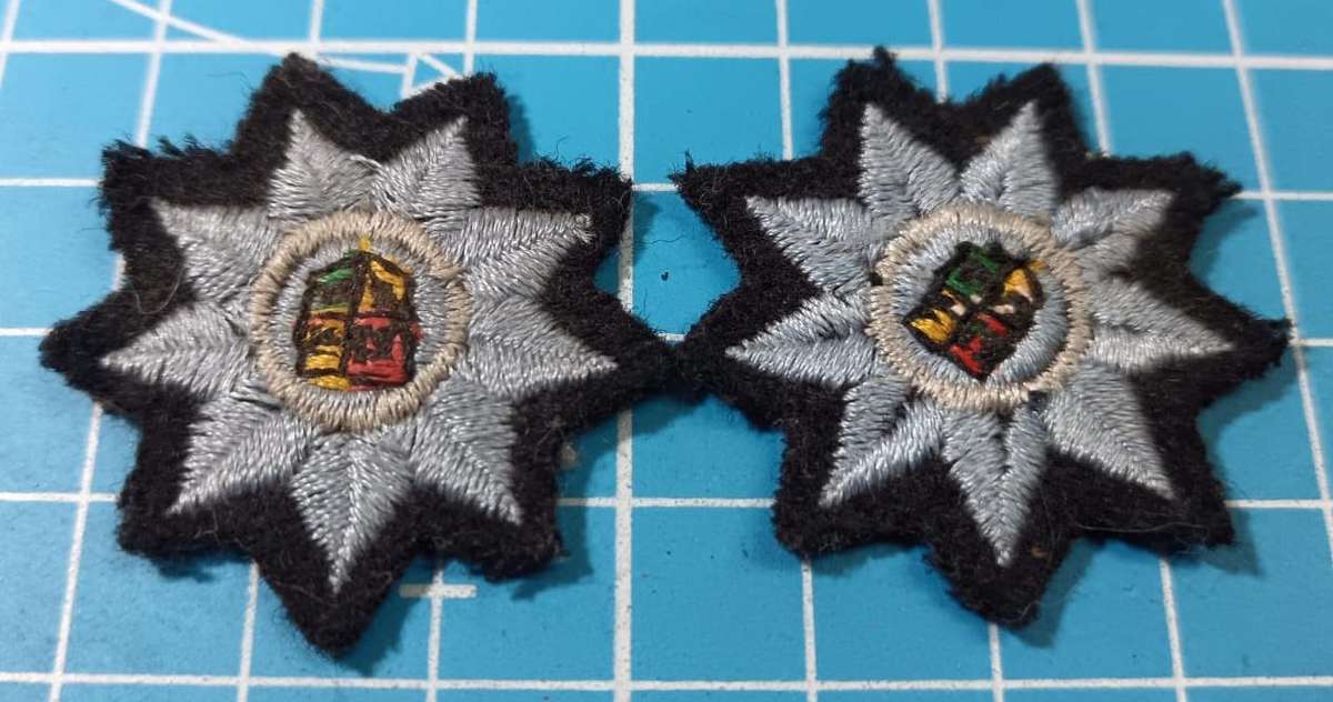 SADF - SAAF Embroidered Rank Badges