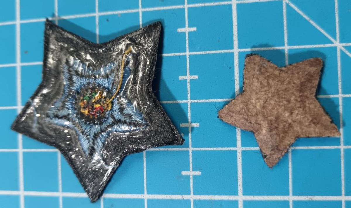 SADF - SAAF Embroidered Rank Badges