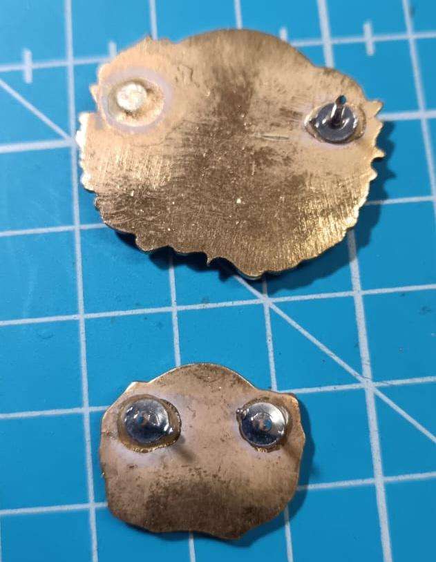 SADF - SAAF Fire Fighter Breast Badges - Full Size and Mess Dress