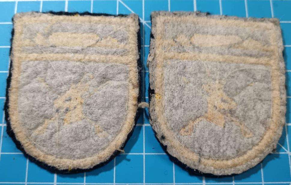 SADF - Westrern Province Command Shoulder Flash Pair