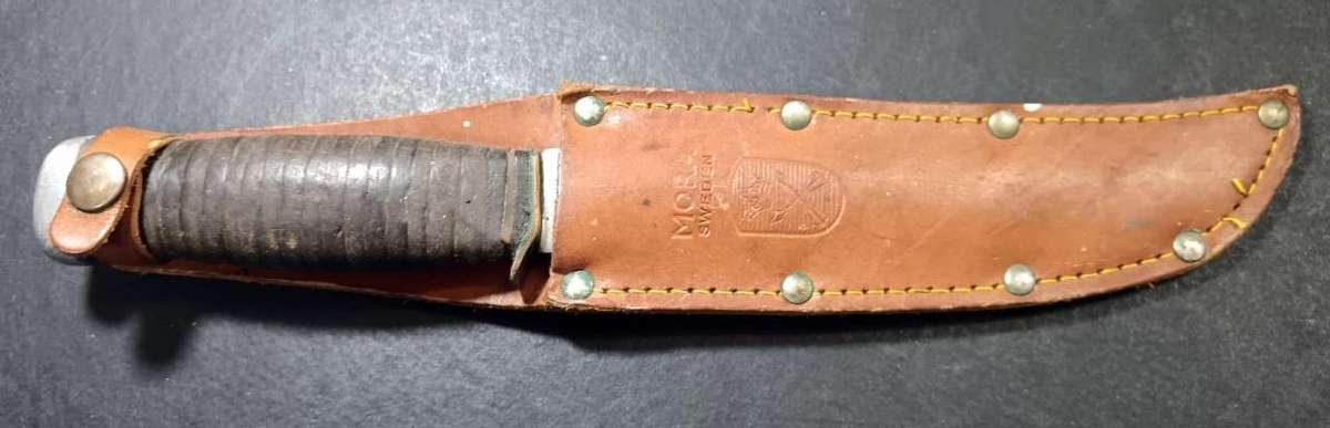 Vintage Mora ( Sweden ) Bowie Knife with Sheath