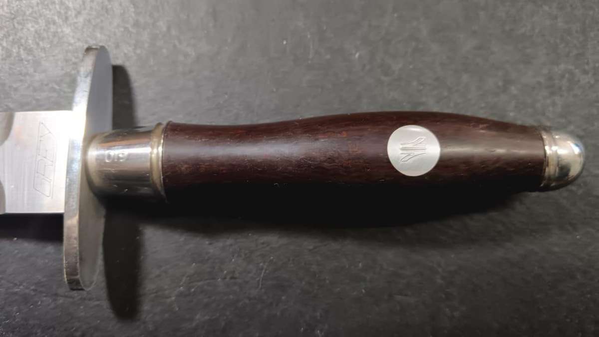 Custom Made "GREY" Dagger in Box - Number 019