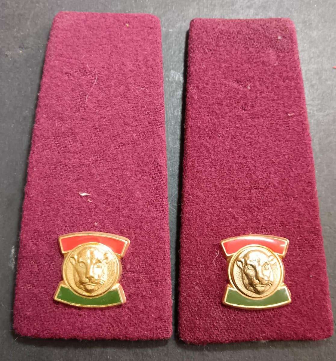 Homelands - Bophuthatswana Police Rank Boards