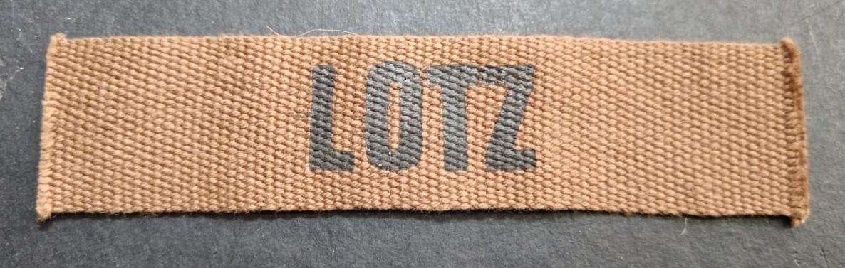 SADF - Name Tag ( Lotz )