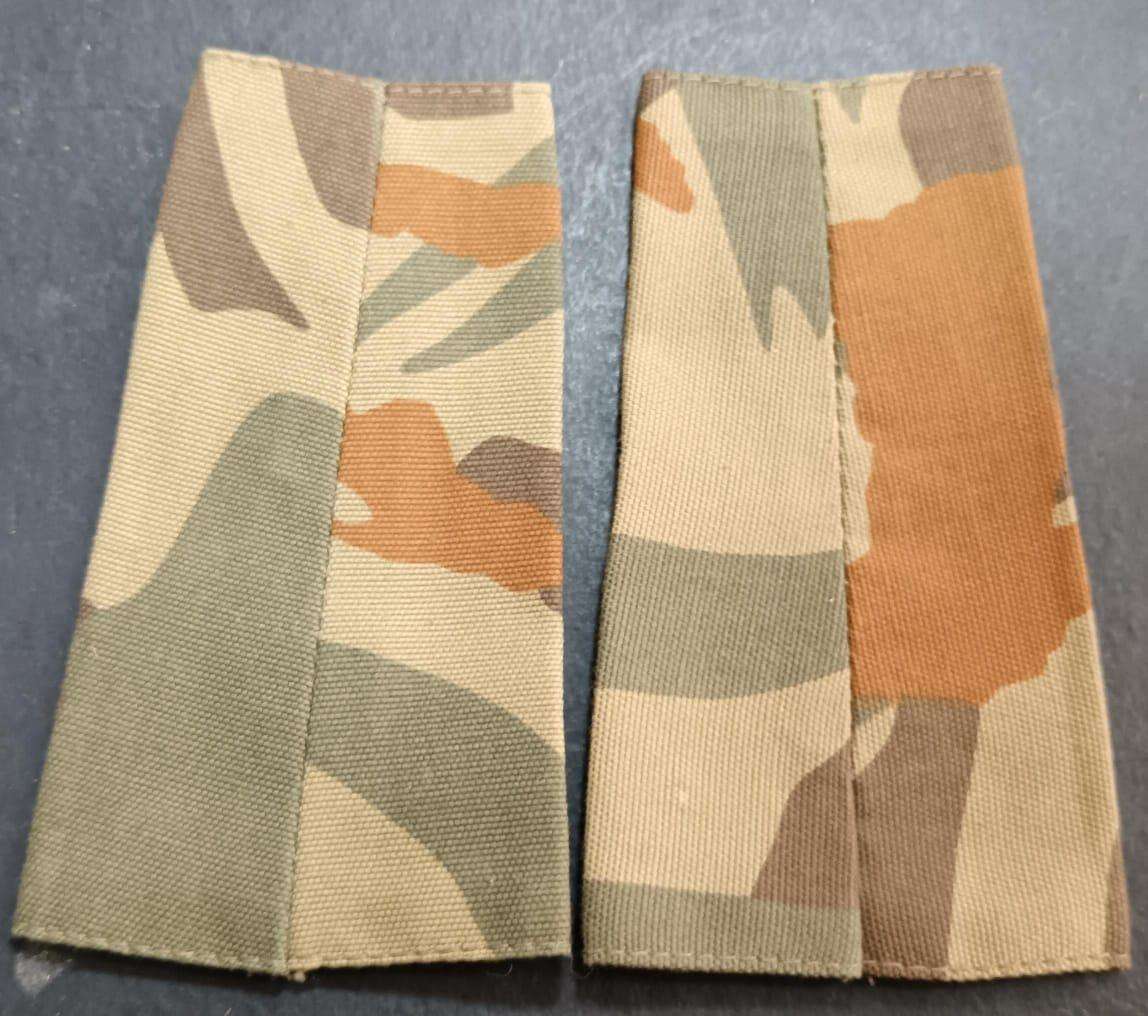 Homelands - Bophuthatswana Police Slip on Ranks