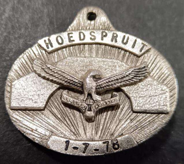 SADF - Air Force Hoedspruit Medal Dated 1978