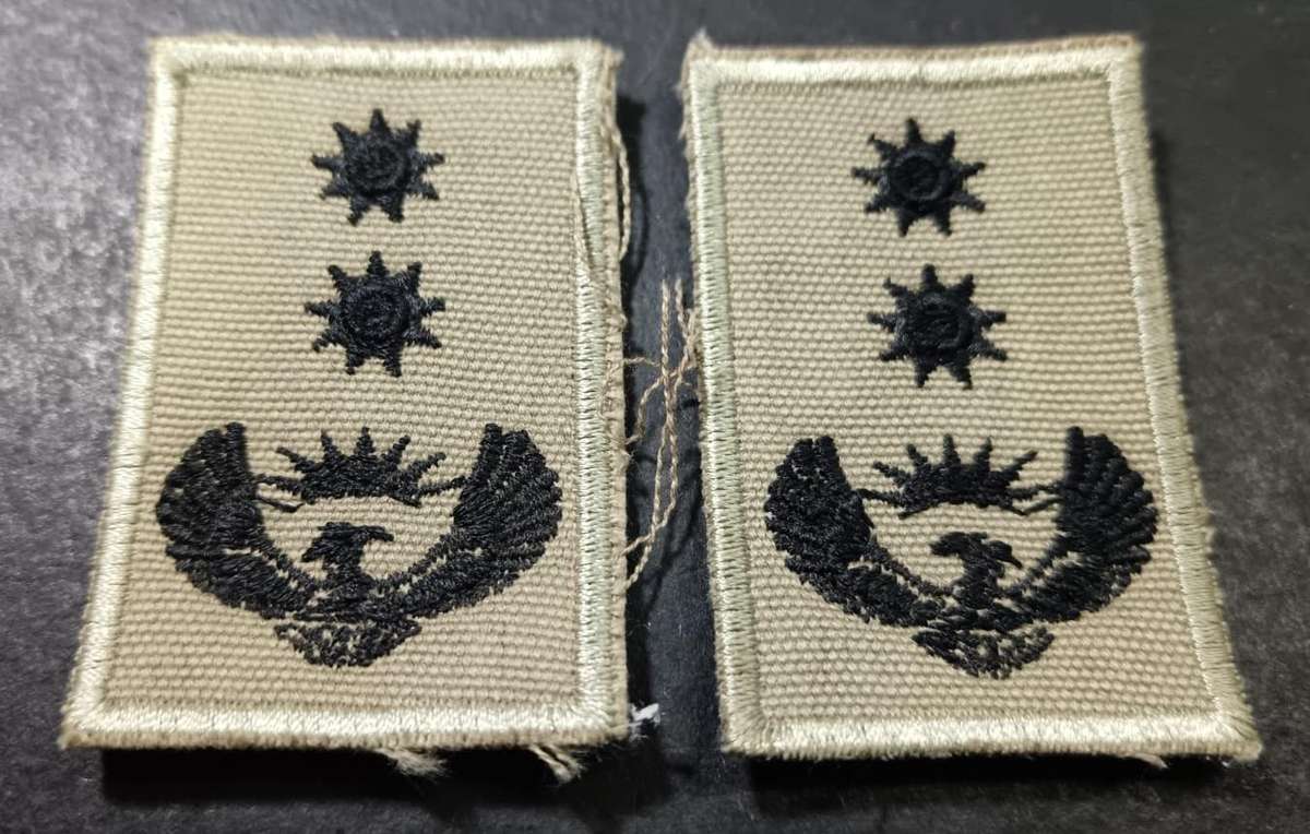 SANDF - Collar Rank Pair