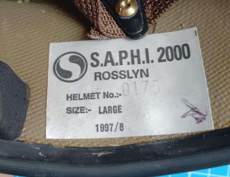 SADF - Kevlar Helmet - Top Condition