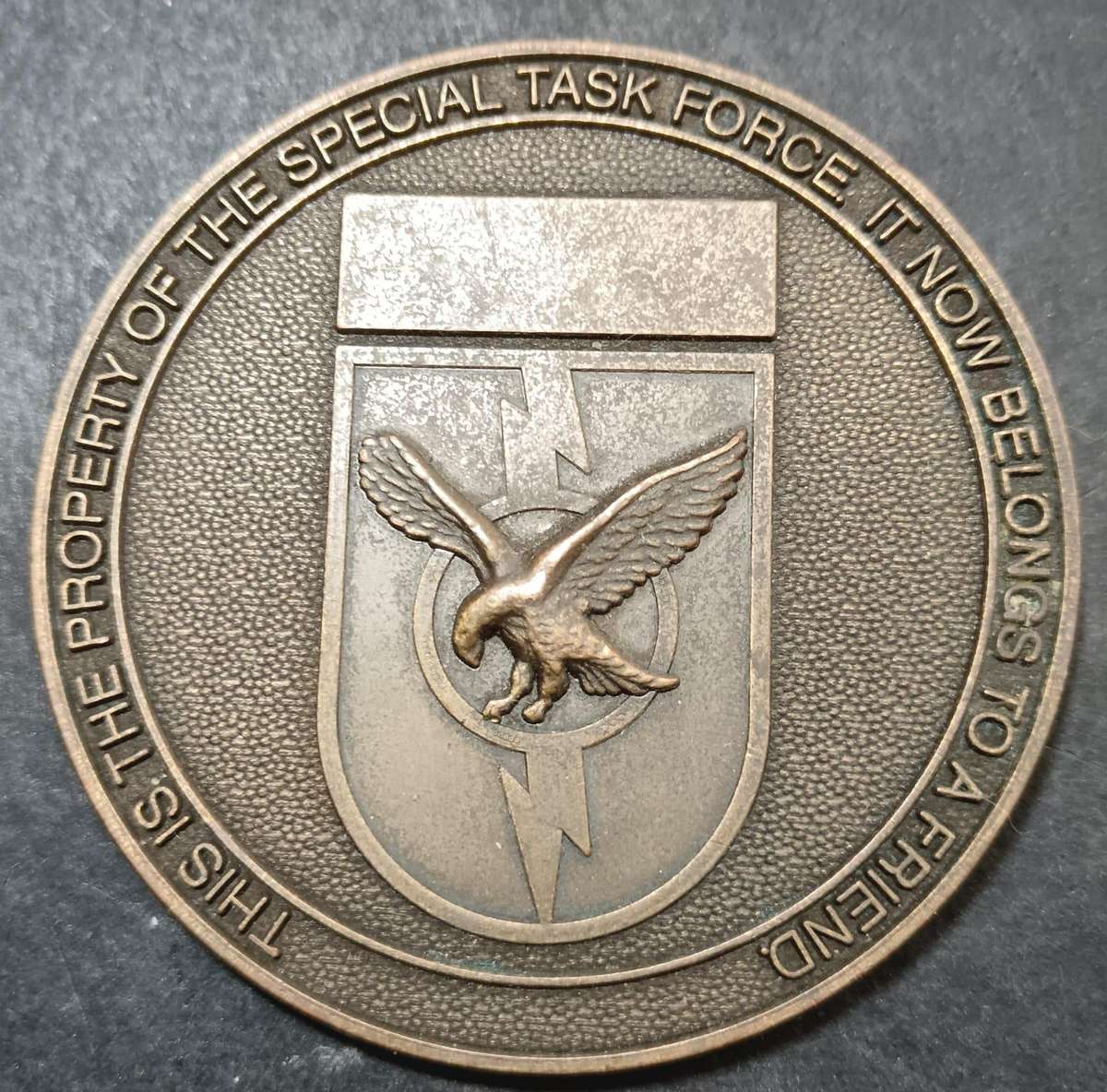 South African Special Task Force Challenge Coin