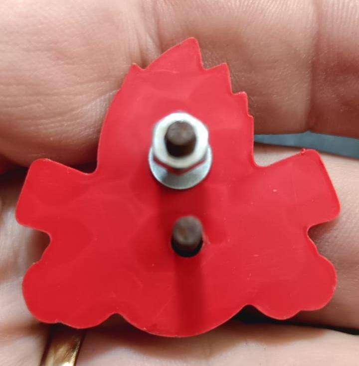 SADF - 10 Artillery Brigade Cap Badge