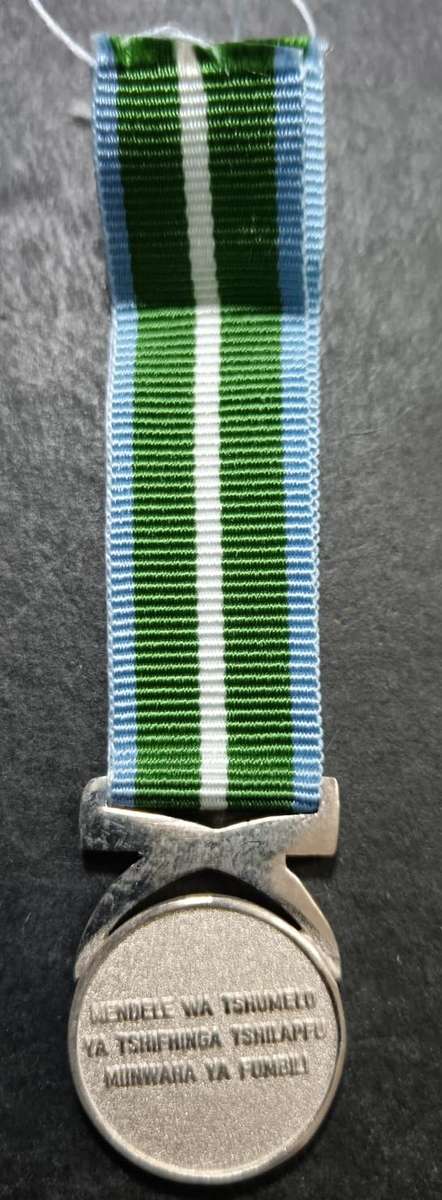 (Homelands) Venda Defence Medal for Long Service - Miniature