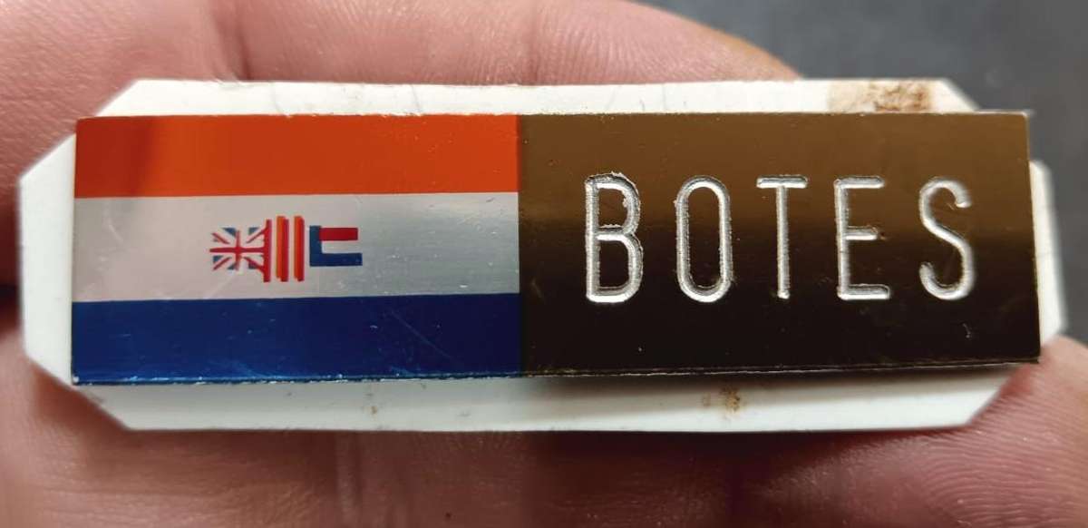 SADF - Botes Name Tag