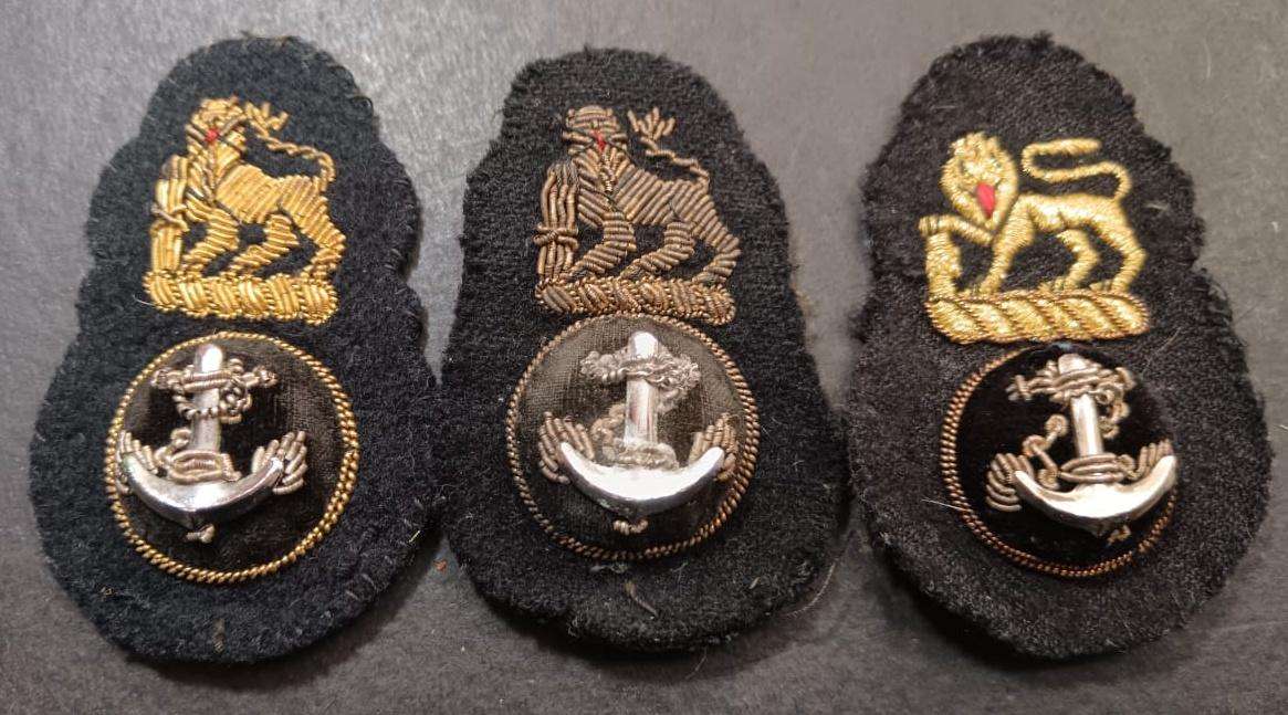 SADF - Navy Other Ranks Cap Badge Lot