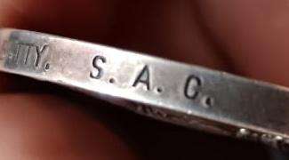 Boer War - Full Size QSA Medal with 4 Bars:1615 3RD CL: TPR C.Batty S.A.C