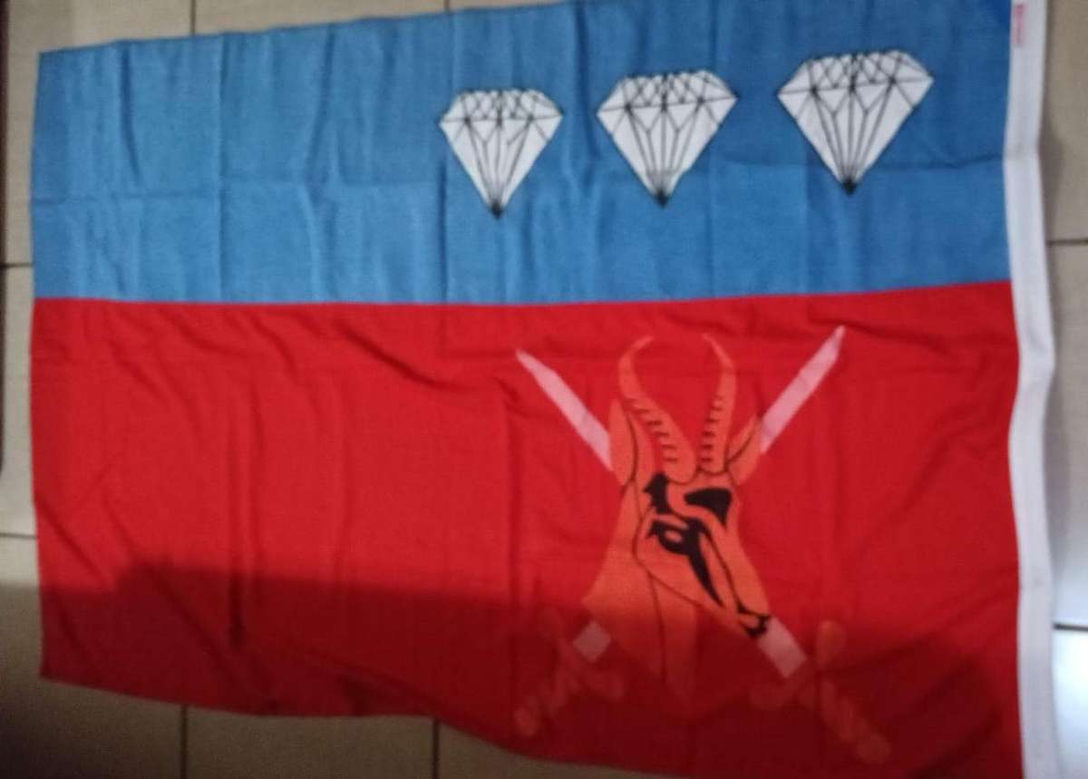 SADF - N/Cape Command HQ Ceremonial Flag - 1.8M by 1.2M