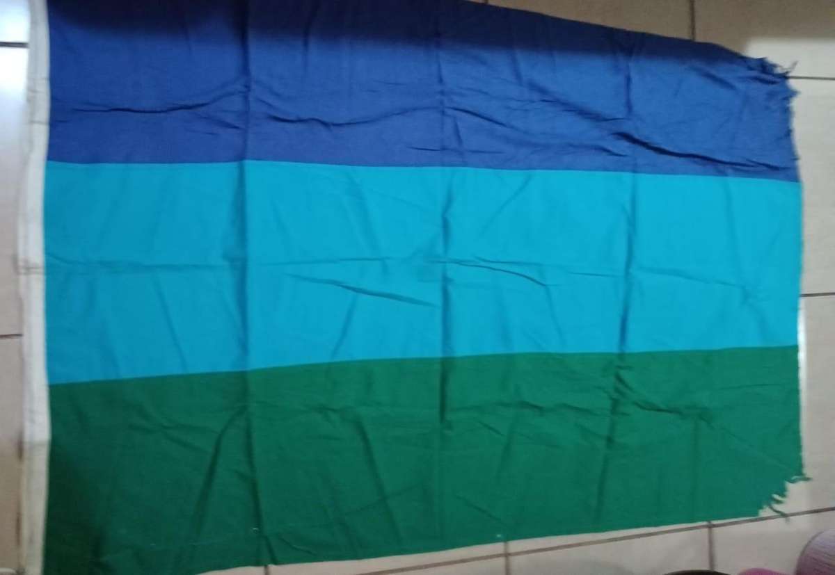 SADF - Corps of Signals Flag - 1.8M by 1.2M ( Damaged )