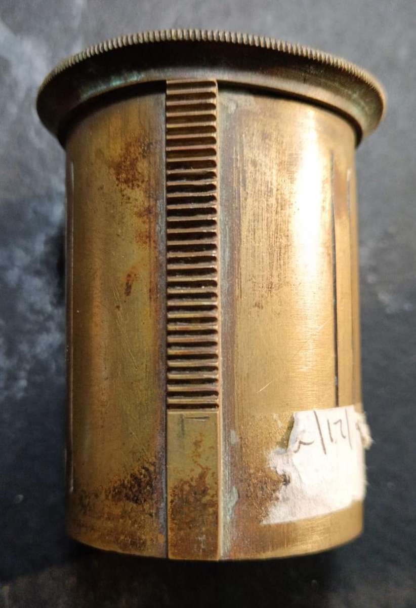 Vintage Brass Movie Camera Lens