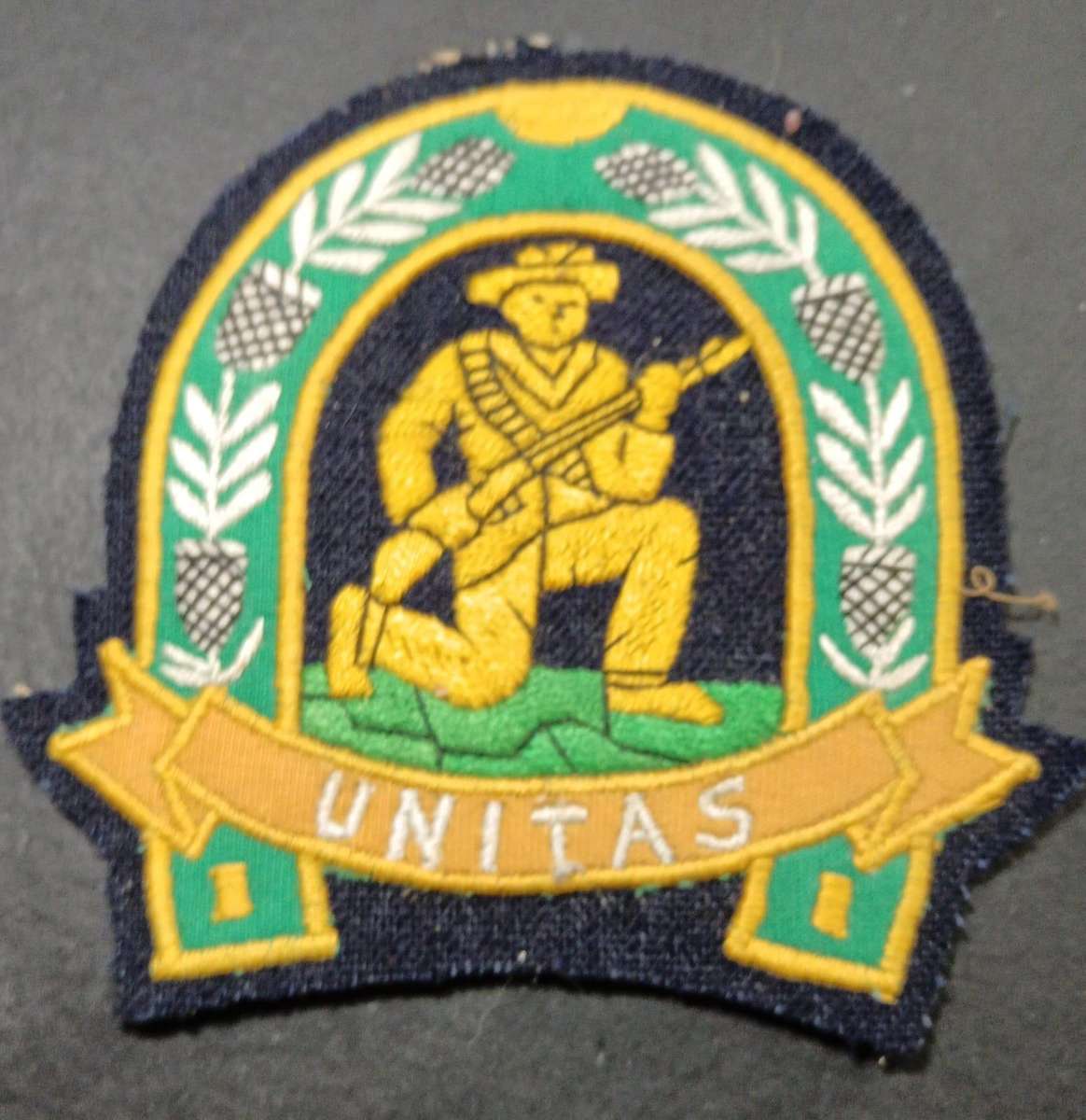 SADF - Large Unitas Embroidered Badge