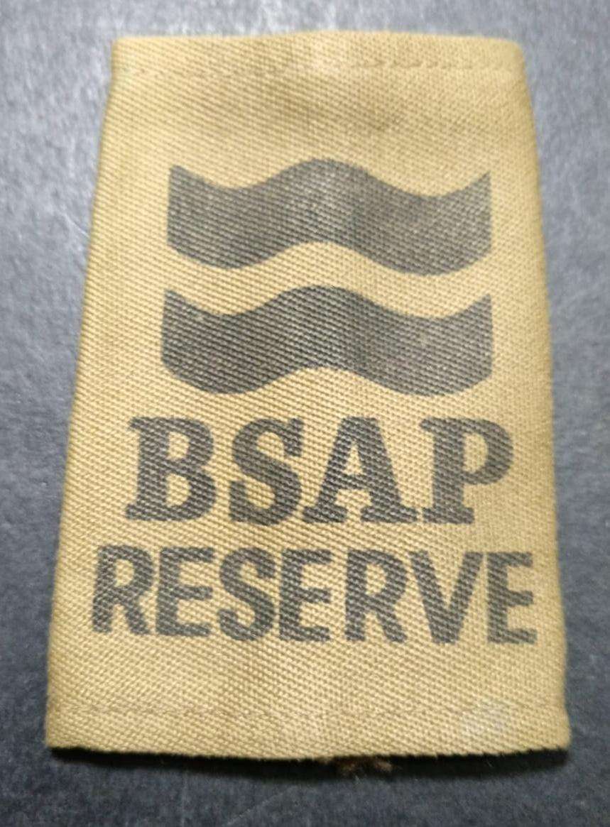 Rhodesia - BSAP Slip on Rank