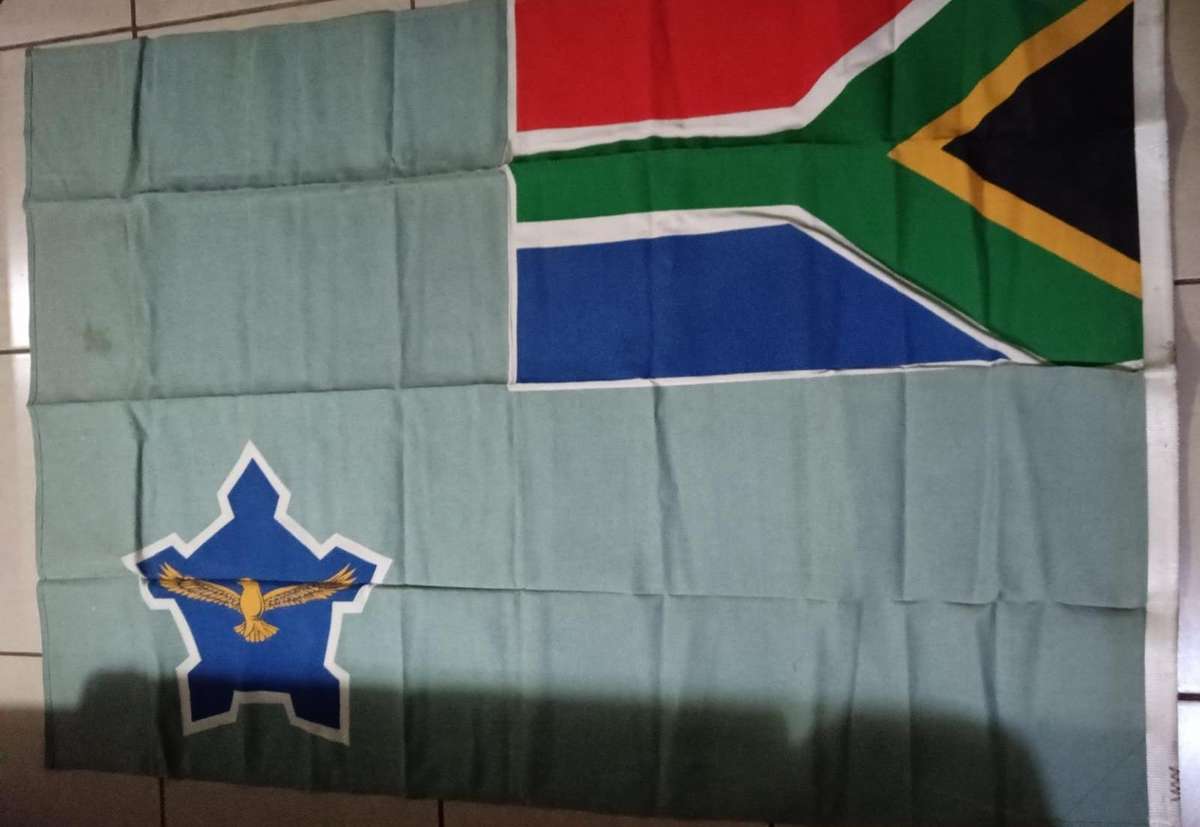 SANDF - Full Size Airforce Ceremonial Flag - 1.8M by 1.2M