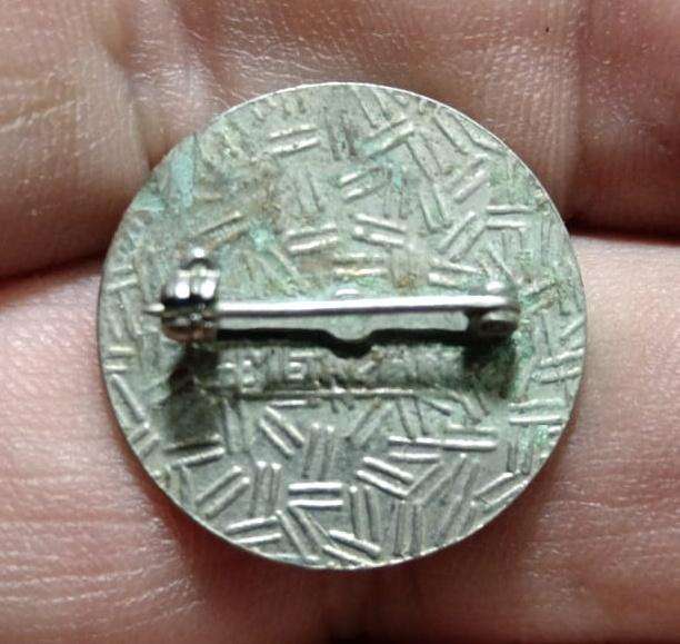 SWA Button Brooch Pin Badge