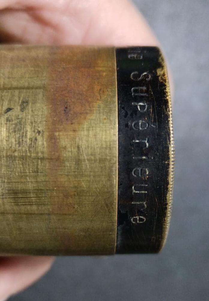 Vintage Brass Movie Camera Lens