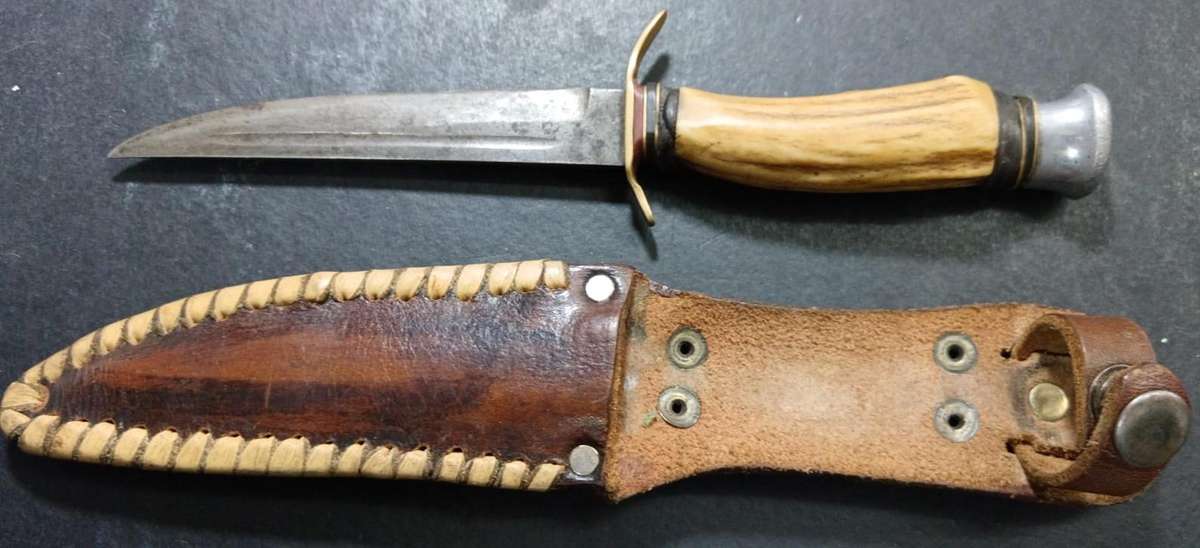 Vintage Puma Knife by Solingen W/ Sheath