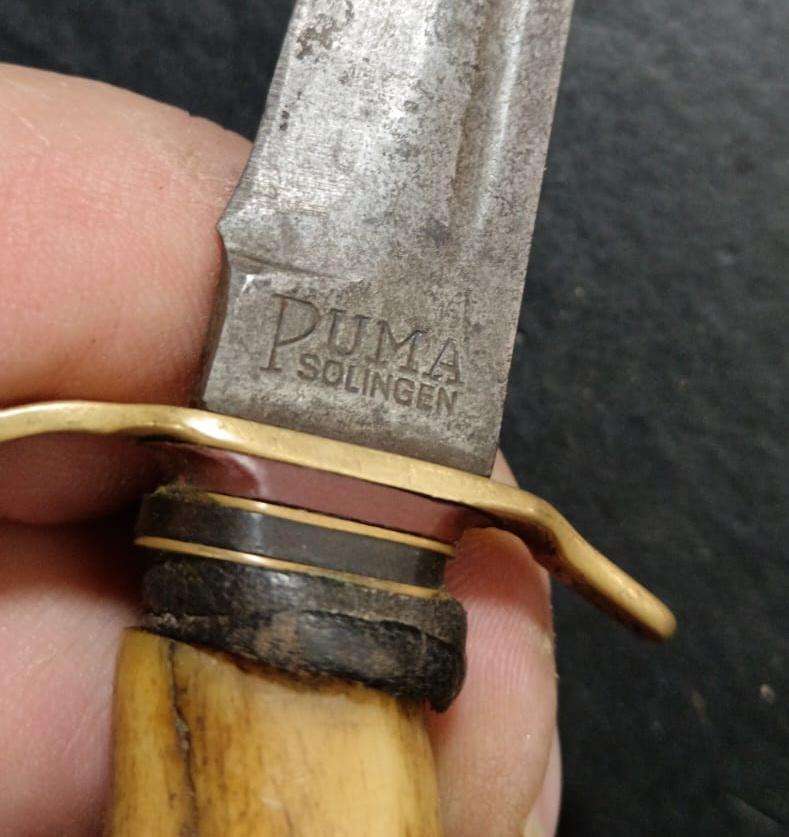 Vintage Puma Knife by Solingen W/ Sheath