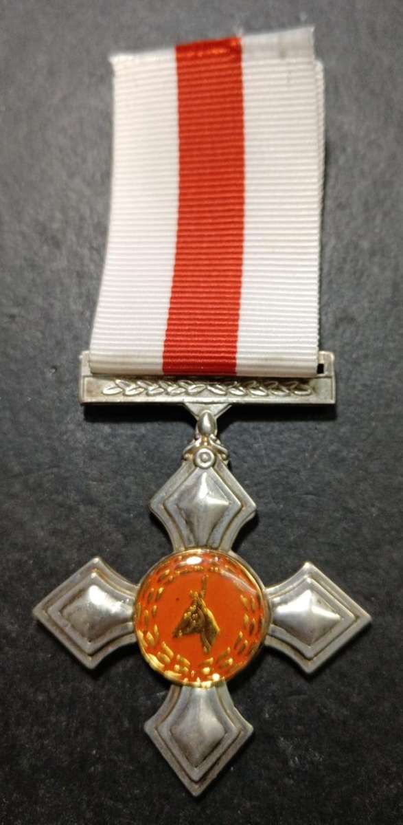 Full Size SADF Army Cross Bright Finish Marked Silver