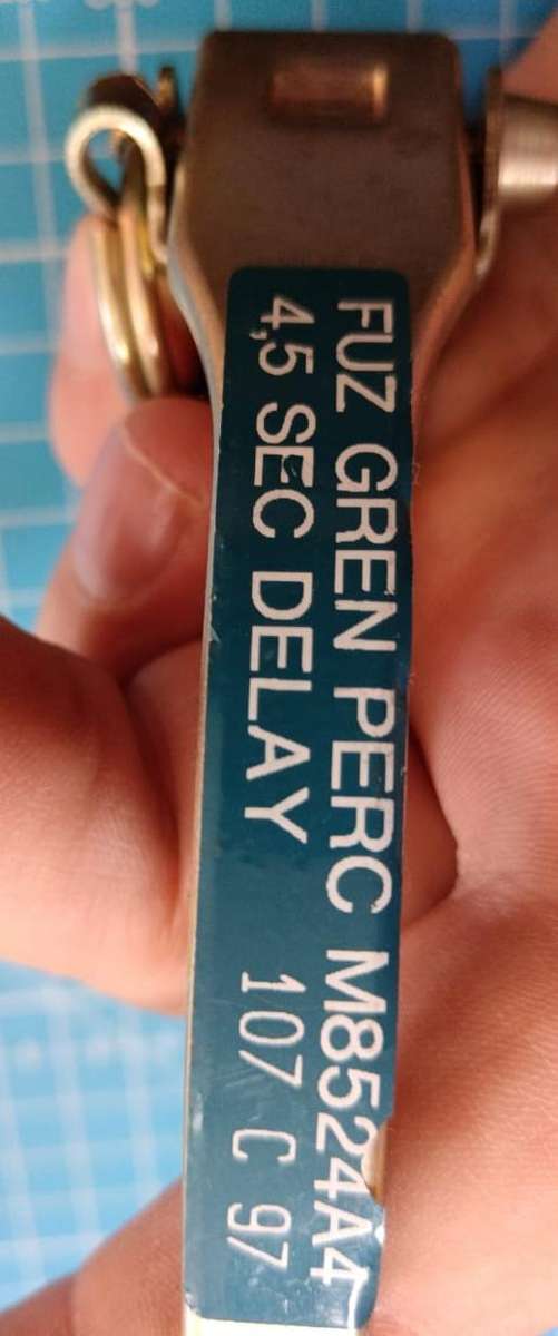 SADF - Complete M26 Practise Grenade