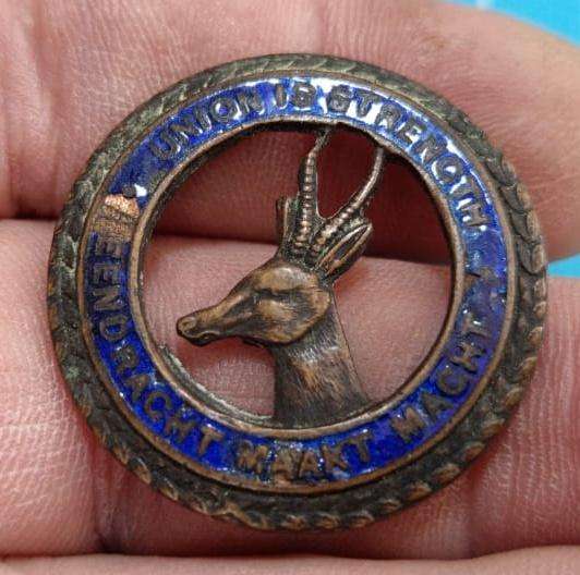 Union of South Africa Sweetheart Brooch Pin