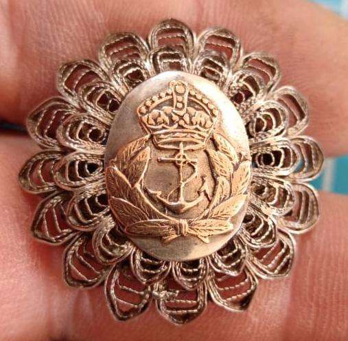 WW1 Royal Navy Sweetheart Brooch Pin