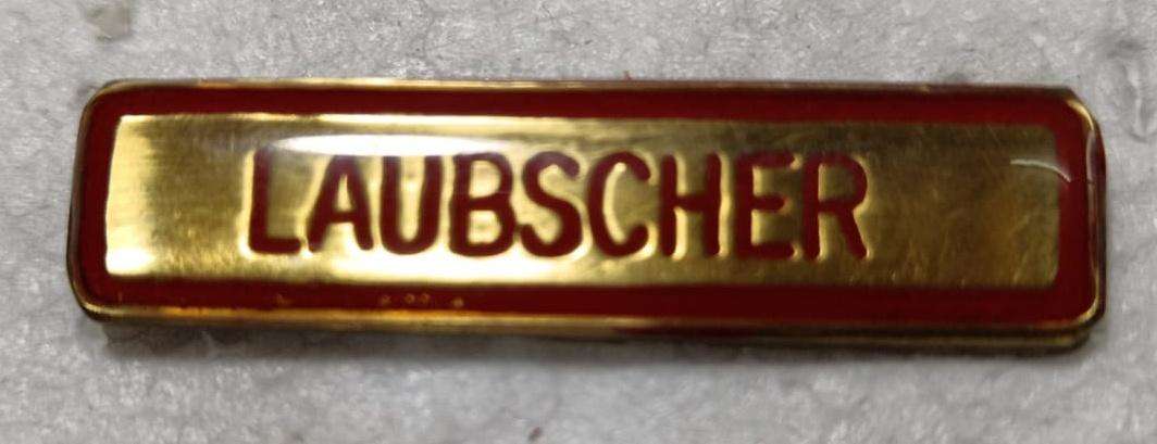 SADF - Laubcher Name Tag
