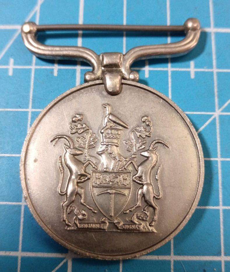 Full Size Rhodesian General Service Medal:PR93765 CPL J.A.Holthausen